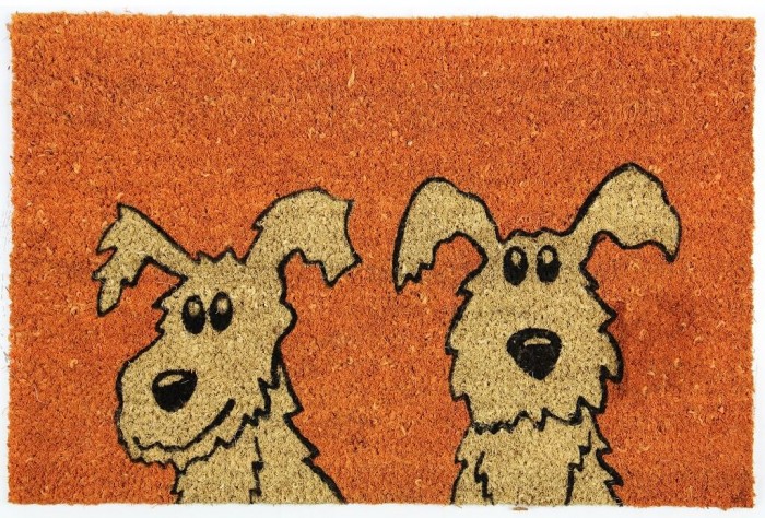Rohožka Dva psy (40x60 cm)