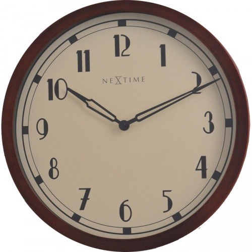 Royal - hodiny, nástenné, guľaté (kov, sklo, čierne)