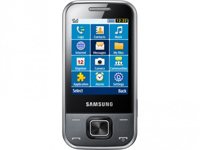 Samsung C3750, šedý