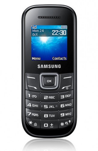 Samsung E1200, čierny