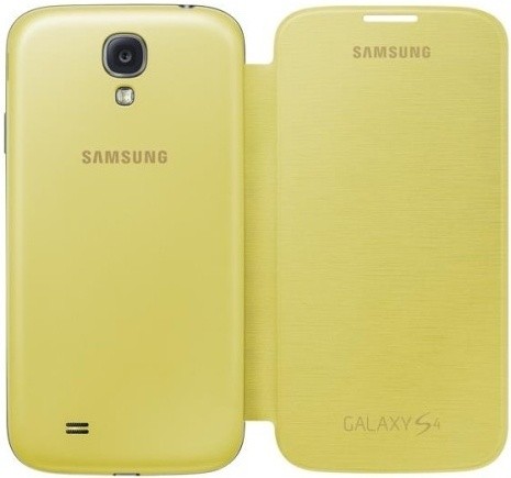 Samsung flip puzdro pre Samsung Galaxy S4, žltá