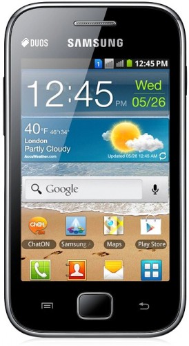 Samsung Galaxy Ace Duos (S6802), čierny