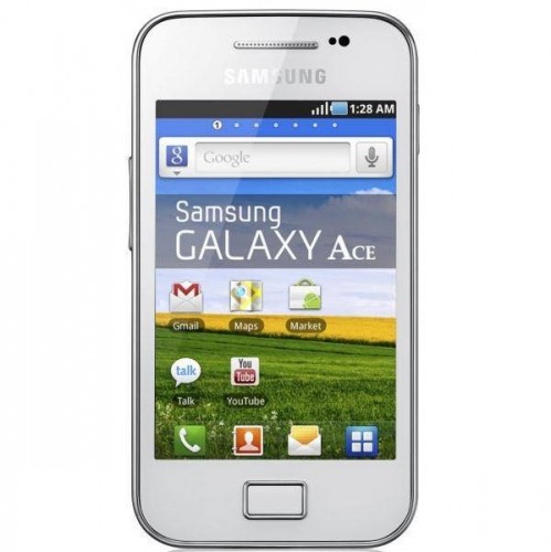 Samsung Galaxy Ace (S5830), biely