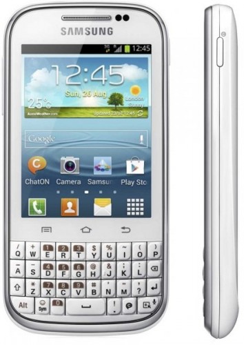 Samsung Galaxy Chat (B5330), biely