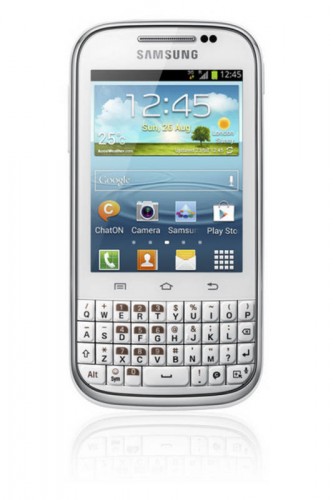 Samsung Galaxy Chat (B5330), biely
