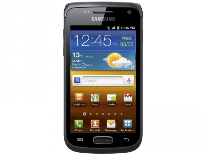 Samsung Galaxy W (i8150), čierny