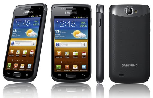 Samsung Galaxy W (i8150), čierny