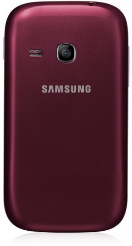 Samsung Galaxy Young (S6310), červený