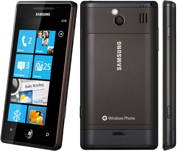Samsung Omnia 7 (i8700), čierny