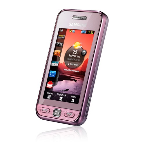 Samsung Star (S5230), ružový