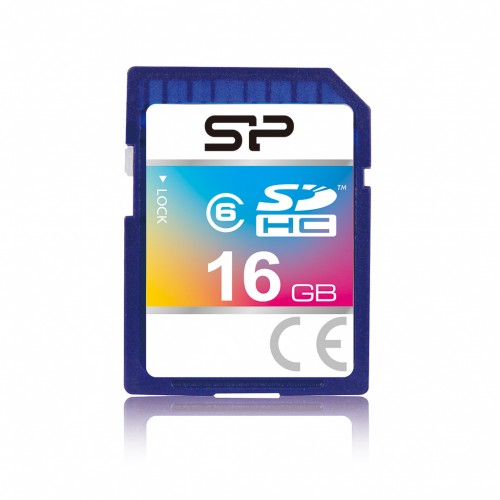 Silicon Power 16GB SDHC Card Class 6