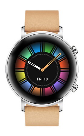Smart hodinky Huawei Watch GT2 42 mm, hnedá POUŽITÉ, NEOPOTREBOVA