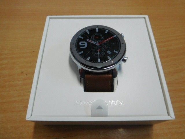 Smart hodinky Xiaomi Amazfit GTR 47 mm, strieborná, POUŽITÉ