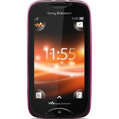 Sony Ericsson Walkman Mix WT13 Pink on Black
