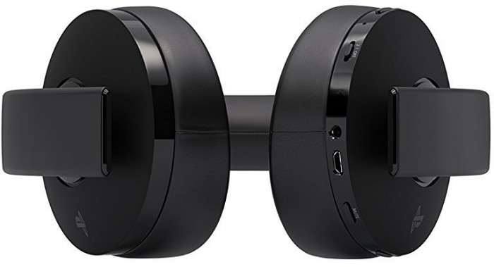 SONY PS4 Gold Wireless Headset, čierna