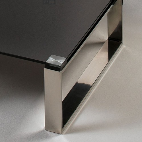 Stain - Konferenčný stolík (čierna, 60x120 cm)