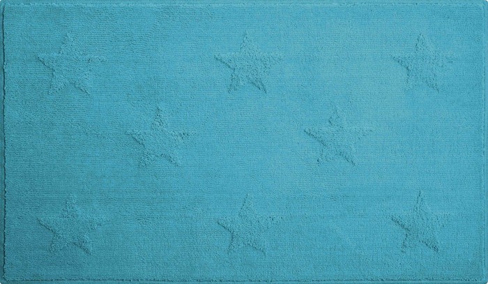 Starlets - Kúpeľňová predložka 65x115 cm (aqua)