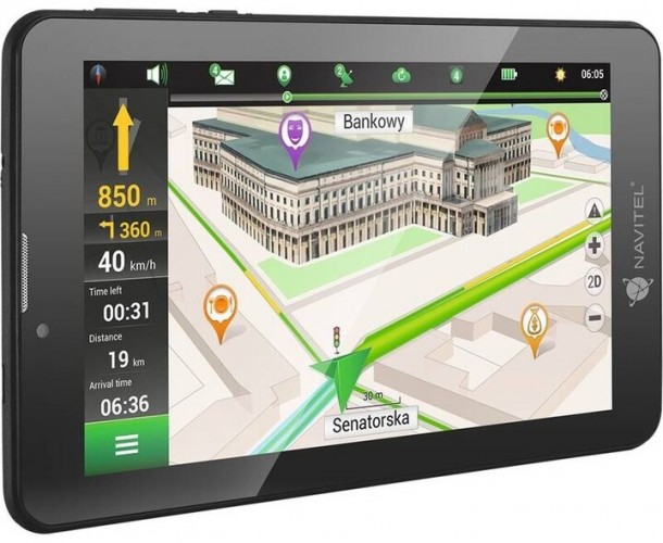 Tablet s GPS navigáciou 7