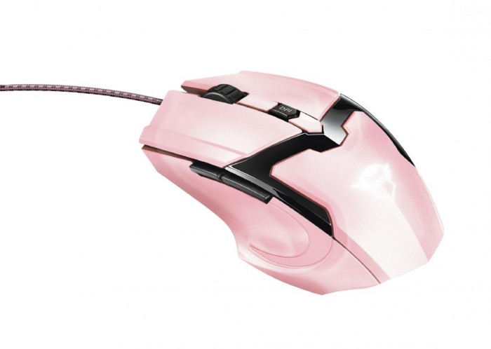 Trust GXT 101P Gav Optical Gaming Mouse - pink POŠKODENÝ OBAL