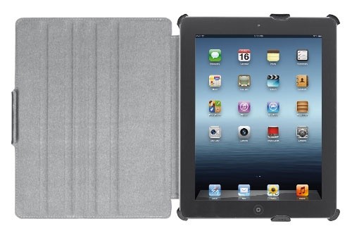 Trust Hardcover Skin&Folio Stand for iPad - croc black