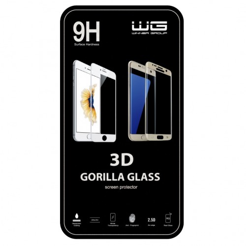Tvrdené sklo 3D pre Huawei PSMART 2019/Honor 10 LITE, čierna