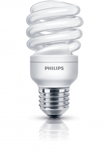 Úsporná žiarovka PHILIPS ECONOMY TWISTER E27/12W