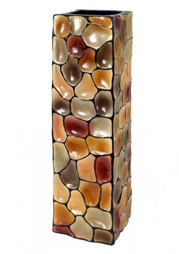 Váza keramická - 60 cm (keramika, mix farieb)