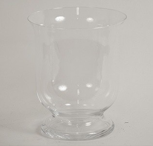 Váza sklenená - 22 cm (sklo, číra)
