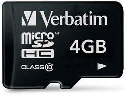Verbatim Micro SDHC 4GB (44011)