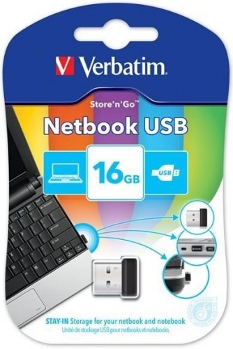 Verbatim Store 'n' Go Netbook 16GB čierny