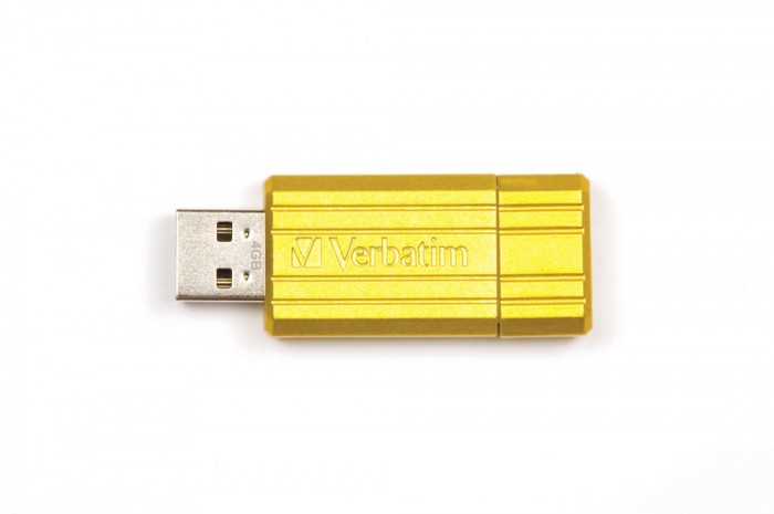 Verbatim Store 'n' Go PinStripe 16GB žltý