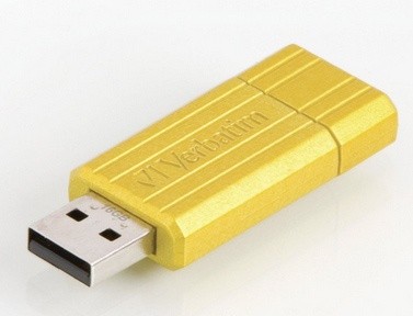 Verbatim Store 'n' Go PinStripe 16GB žltý