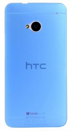 Winner Group gelskin + fólia pre HTC One M7, modrá