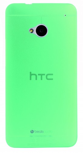 Winner Group gelskin + fólia pre HTC One M7, zelená