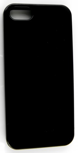 Winner Group gelskin + fólia pre iPhone 5, čierna