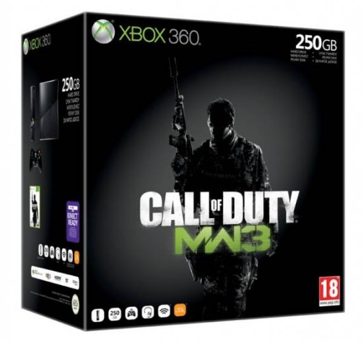 XBOX 360 250GB SLIM + HRA Call of Duty MW3