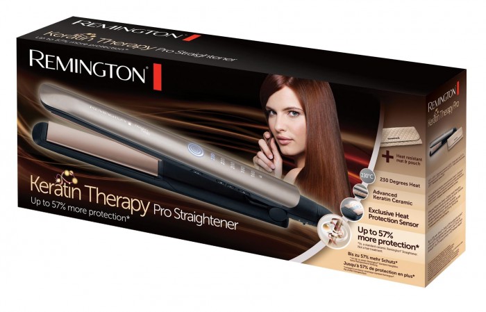 Žehlička na vlasy Remington S8590 Keratín Therapy